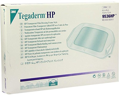 TEGADERM 3M Transpar.Verb.10x12 cm 9536HP 50 St
