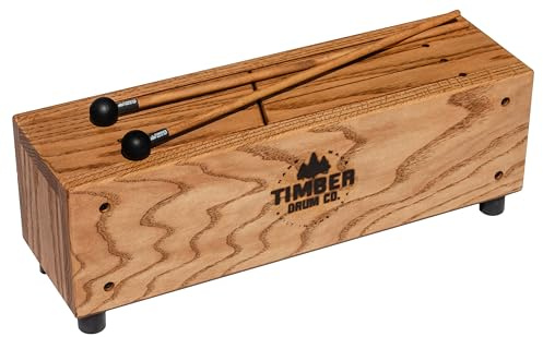Timber Drum Co. Wooden Tongue Drum for Adults — MADE IN U.S.A. Percussion