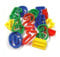 Major Brushes 15 Plastic Numbers and Math Symbols Play Dough & Cookie Cutter Shapes