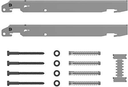 Kermi – kurz-Set Montage Halterung für das Typ 11 – 33, BH 600 mm, weiß