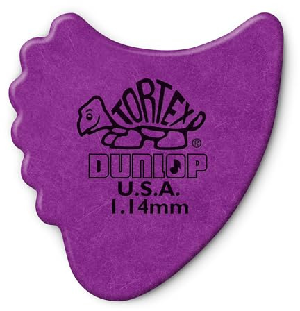 Jim Dunlop Tortex® Fin Pick 1.14MM - 72 Pack