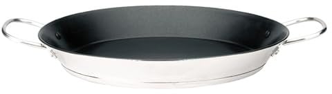 IBILI - Paellera bistrot - 32 cm - Acero inoxidable - Antiadherente - 5 raciones - Apto para induccion