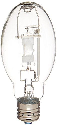 Satco S5829 4200K 175-Watt Clear Universal Mount Mogul Base BT28 Metal Halide Lamp