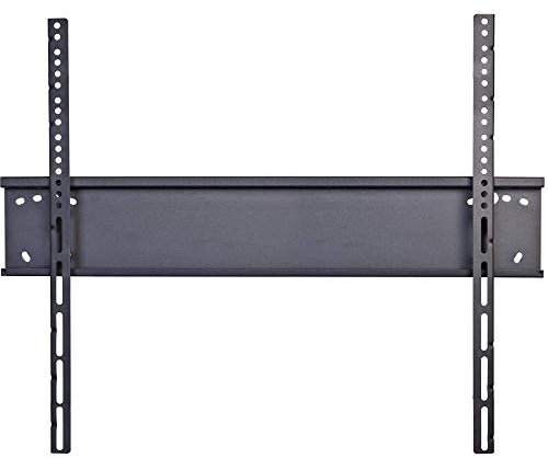 VCM Universal TV Halterung | VESA Wandhalterung |Halter Fernsehhalter flach starr | Belastbarkeit bis zu 150 kg WFLD 1000 Schwarz