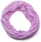 styleBREAKER Jersey Loop Schlauchschal in Crash Optik, Unifarben, Leichter Sommerlicher Schal, elastisch 01016041, Farbe:Violett