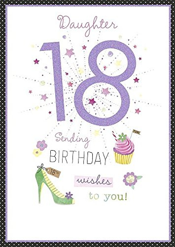 Daughter 18th Happy Birthday Card - By Wishing Well …