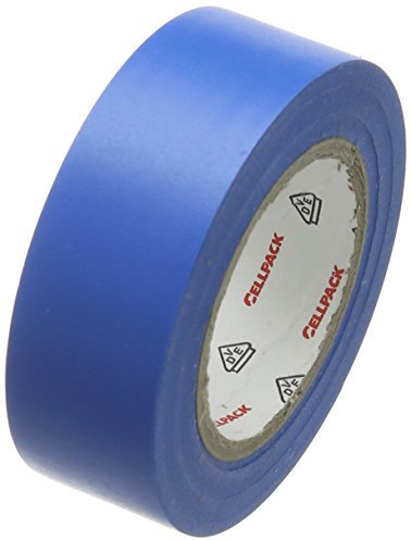 Cellpack 145810 128 0,15–19–10, PVC Isolierband, blau