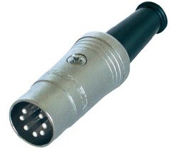 REAN Neutrik NYS323 7-polig DIN-Stecker