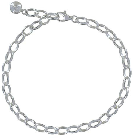 LES POULETTES BIJOUX - Sterling Silber Charms Armband - Classics