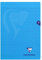 Clairefontaine 323161C Un Cahier Agrafé Mimesys Bleu - A4 21x29,7 cm - 96 Pages Grands Carreaux - Papier Blanc 90 g - Couverture Polypro