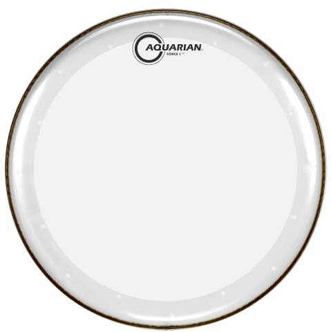 Aquarian FB18 Force I Series - 18 Bass Drumhead - Clear