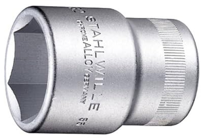 STAHLWILLE 55 27 Steckschlüsseleinsatz, silber, 27 mm
