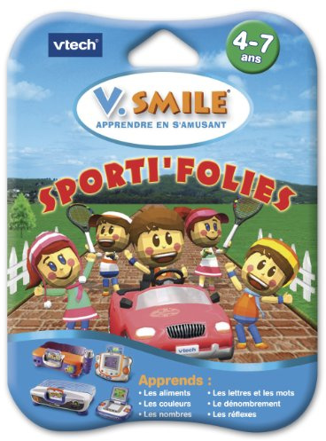 VTech - Cartouche de jeu V.Smile (Motion) Sporti-Folies - 84005