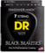 DR E EXBK BKE7-10 Extra Black Beautie Medium Saite (7-String)