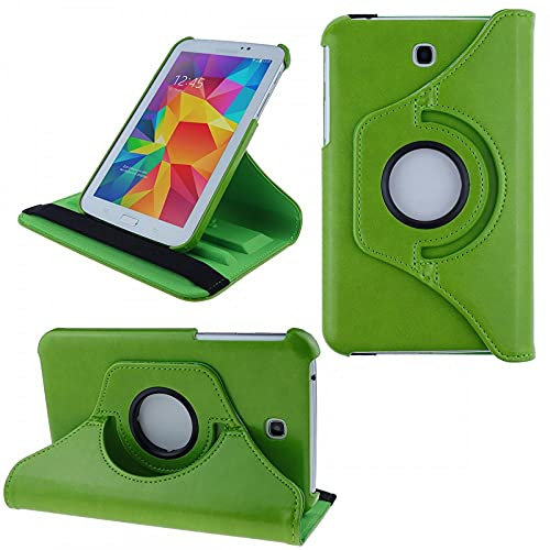 COOVY® 2.0 Custodia per Samsung Galaxy TAB 3 7.0 GT-P3200 GT-P3210 SM-T210 SM-T211 SMART 360° GRADI DI ROTAZIONE COVER SUPPORTO PROTEZIONE CASE | verde