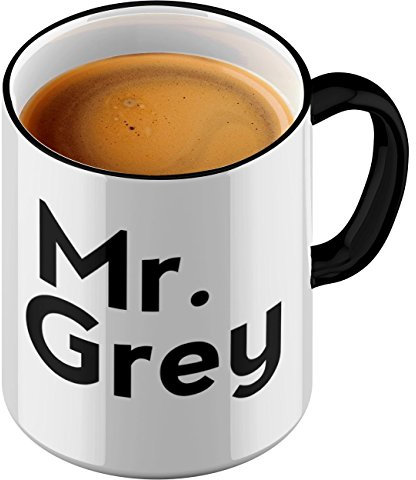 Funtasstic Tasse Mr. Grey - Kaffeepott Kaffeebecher by StyloTex