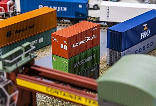 FALLER FA 180822-20 Container Hamburg Süd, Zubehör für die Modelleisenbahn, Modellbau