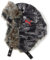 PUMA Mütze Downey Trapper, white-black, S/M, 842931 02