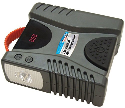 Streetwize SWAC9 Foot Operated Digital Compressor with light 12 V