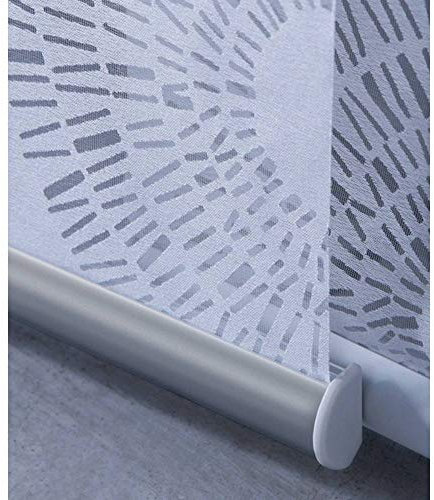 MADECOSTORE Barre de lestage 60cm alu Grise à Clipser pour Panneau Japonais