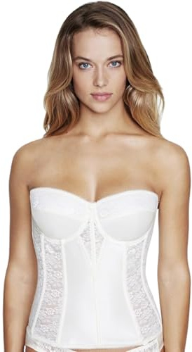 Dominique Juliette Shaping Support Strapless Longline Corset Bridal Bra