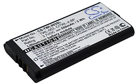 AboutBatteries Batterie pour Nintendo NDSI, 3.7V, 550mAh, Li-ION
