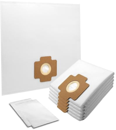 MisterVac | 40 Staubsaugerbeutel kompatibel mit Hanseatic Typ 1117,5E Zelmer Standard