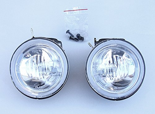 flexzon Universal 12 V Klar Round Nebel Spot Beleuchtung Lampe 101 mm 10,2 cm E-Prüfzeichen NEU