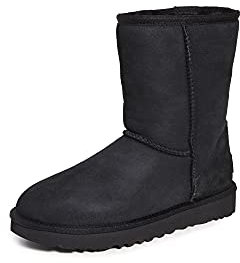 UGG Classic Short Ii, Stivali classici, Donna, Nero, 42 EU