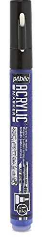 Pébéo 201419 Marqueur acrylique Pointe ronde 1,2mm Bleu outremer