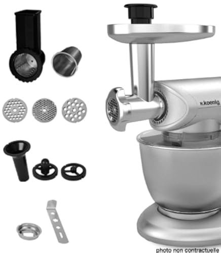 H.Koenig AC8 Accessoires pour Robot Pétrin KM80s