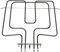 Heizelement Oberhitze/Grill 900/1600W 230V, OT! 481225998466 Bauknecht, Whirlpoo