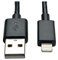 Cable USB Iphone 6 Noir - 30cm