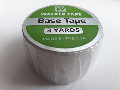 StickyTapes Base Tape by Walker - 1in x 3 yards - for Toupees, Wigs, Hairpieces & Hair Replacement Systems