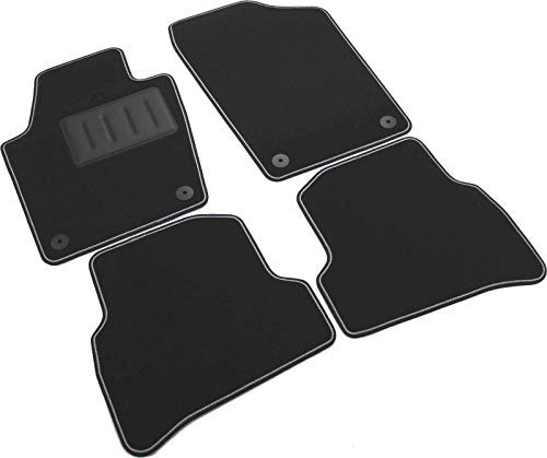 SPRINT04003 - Tappeti auto Moquette antiscivolo Colore nero