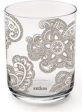 Excelsa Molecuisine Set Bicchiere 6 Pz. Enjoy Tortora
