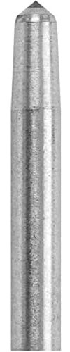Dremel 9929 - Broca para grabador con punta de diamante, ideal para grabado de metal, vidrio y madera, color gris