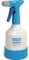 Gloria Handsprüher CleanMaster CM 10 | 1,0 L Sprühflasche für Reinigungsmittel | Für Säuren u. Laugen mit pH 2 bis 12 | Doppelhubpumpe
