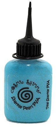 Pearl PVA Glue - Teal Sparkle