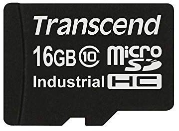 Transcend Industrial Temp SD100I Flash-Speicherkarte 16 GB Class 10 microSD