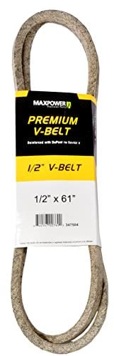 MAXPOWER Keilriemen 347504, Kevlar verstärkt, 1/2 x 61 - 4L610 - Aussenlänge L(a) 1555 mm.