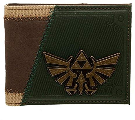 Bioworld Legend of Zelda Link's Costume Wallet, Grün, Minimalistisch