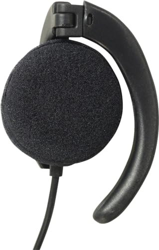 Soundlab Mono Earphone with Clip, 1.5 m Lead and 3.5 mm Jack Plug