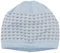 Döll Unisex - Baby Mütze Bindemütze Strick, Gr. 41, Blau (Heather 3090)