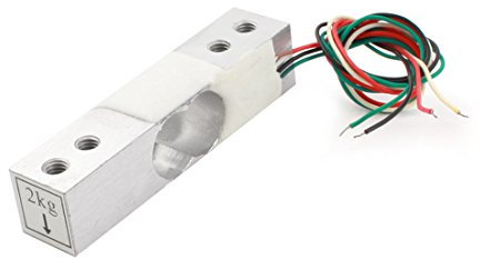 sourcing map Rechteckig Aluminiumlegierung Parallelstrahl Elektronisch Waage Wägezelle, 2 kg für Küchenwaage, Personenwaage, Schmuckwaage