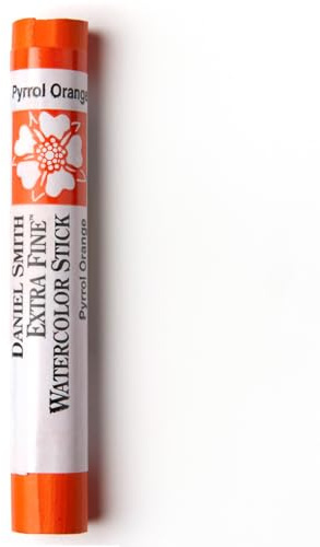 Daniel Smith 284670049 Extra Fine Watercolor Stick 12ml Paint Tube, Pyrrol Orange