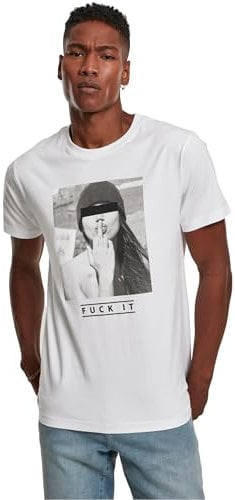 Mister Tee Herren T Shirt Kurzarm F#?KIT, White, XXL, MT133-00220-0024