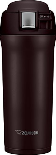 Zojirushi Stainless Steel Travel Mug, 16 oz, Dark Cocoa