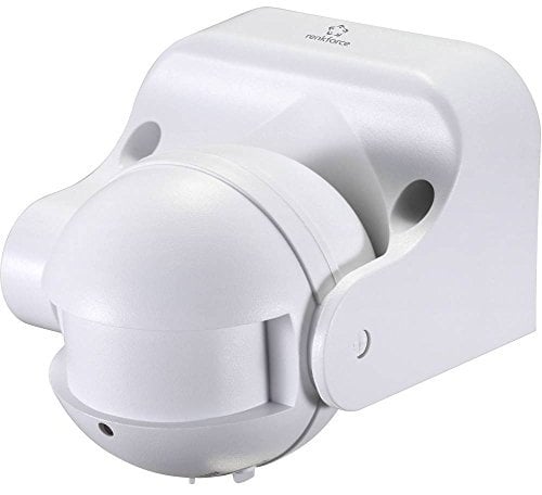 Renkforce 1362991 Aufputz, Aufbau, Wand HF-Bewegungsmelder 180 ° Relais Weiß IP44