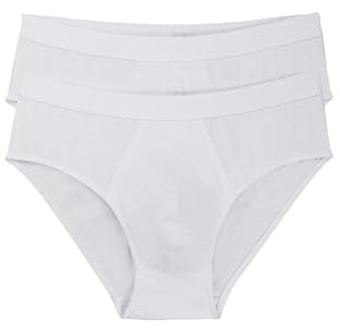 Sloggi Mens 2 Pack 24/7 Basic Natural Cotton Midi Briefs